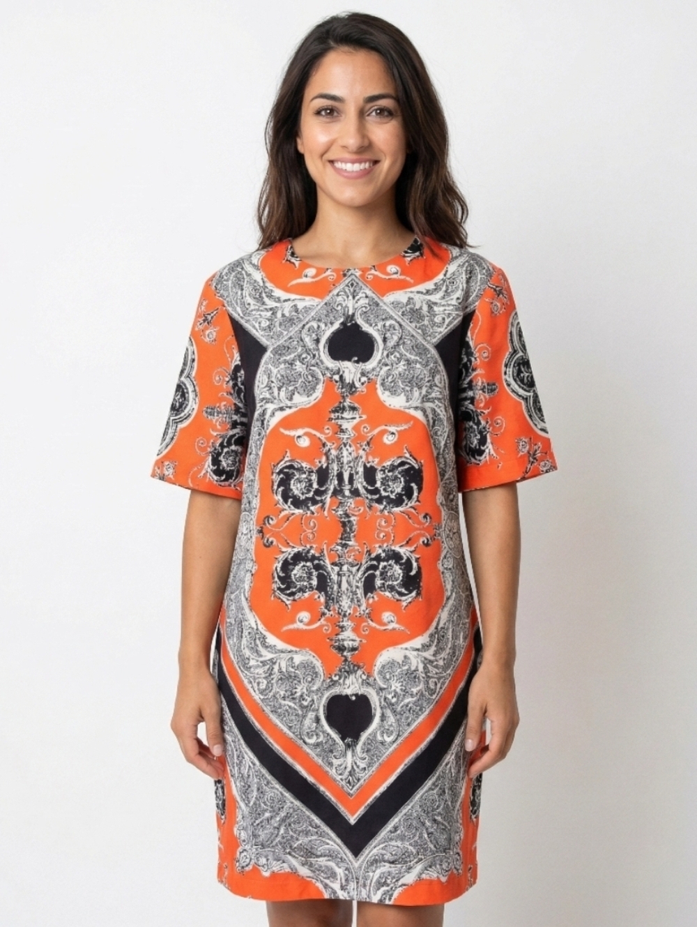 💥NWT💥 ASOS ORANGE SHIFT DRESS SZ 14